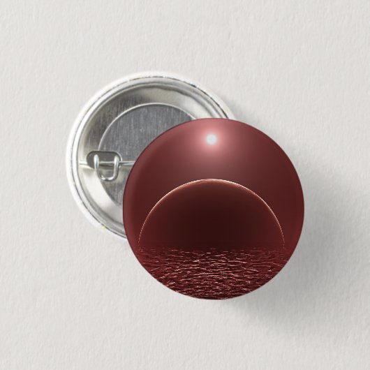 Scarlet Ocean Moon Button (Vorne & Hinten)
