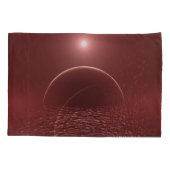 Scarlet Ocean Moon Kissenbezug (Rückseite)