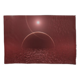 Scarlet Ocean Moon Kissenbezug