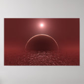 Scarlet Ocean Moon Poster (Vorne)