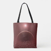 Scarlet Ocean Moon Tasche (Rückseite)
