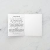 Scarlet Penstemon - Native Notecard Karte (Innenseite)