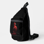 Scarlet Phoenix Sits stolz Crossbody Bag (Rechte Ecke)