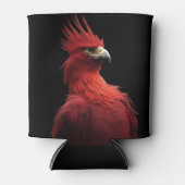 Scarlet Phoenix Sits stolz Dosenkühler (Vorderseite)