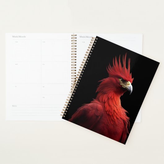 Scarlet Phoenix Sits stolz Planer (Anzeige)