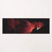 Scarlet Phoenix Sits stolz Yogamatte (Vorderseite (Horizontal))