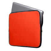 Scarlet Red Laptopschutzhülle (Vorderseite Links)