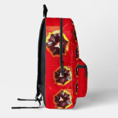 Scarlet Red Tulip Bedruckter Rucksack (Links)