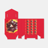 Scarlet Red Tulip Geschenkschachtel (Ungefaltet)