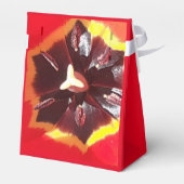 Scarlet Red Tulip Geschenkschachtel (Rückseite)