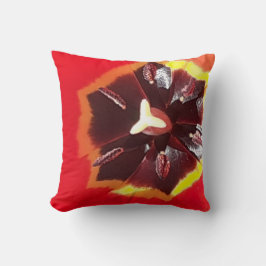 Scarlet Red Tulip Kissen