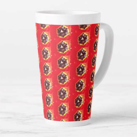Scarlet Red Tulip Milchtasse (Rechte Ecke)