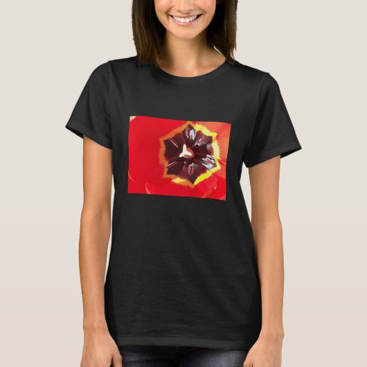 Scarlet Red Tulip T-Shirt (Vorderseite)