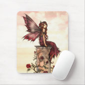 Scarlet Rose Faiasy Fantasy Art Mousepad (Mit Mouse)