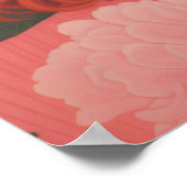 Scarlet Serenity Poster (Ecke)