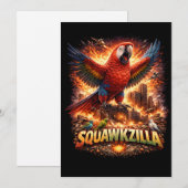 Scarlet Siege Einladung (Vorne/Hinten)