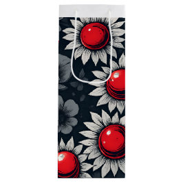 Scarlet Snow Night Garden Geschenktüte Für Weinflaschen