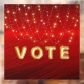 Scarlet Starlight Cascade Vote Fensteraufkleber (Blatt 2)