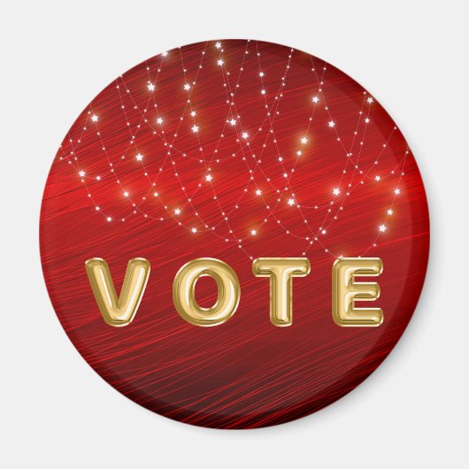 Scarlet Starlight Cascade Vote Magnet (Vorne)