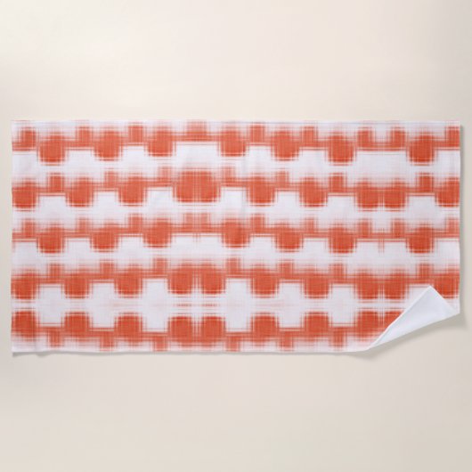 Scarlet Stencils Strandtuch (Vorderseite)