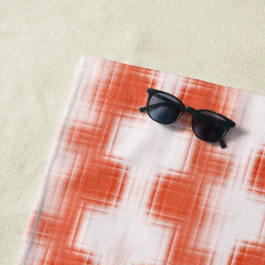 Scarlet Stencils Strandtuch (Beispiel)