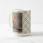 Scarlet Tanager Molting - Original Foto Kaffeetasse (Vorderseite Links)