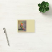 Scarlet Tanager Molting - Original Foto Post-it Klebezettel (Büro)