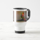 Scarlet Tanager Molting - Original Foto Reisebecher (VorderseiteRechts)