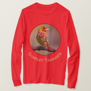 Scarlet Tanager Molting - Original Foto T-Shirt