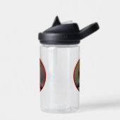 Scarlet Tanager Molting - Original Foto Trinkflasche (Links)
