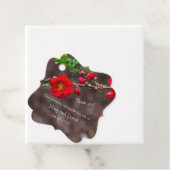 Scarlet Top Wedding Geschenkanhänger (Beispiel)