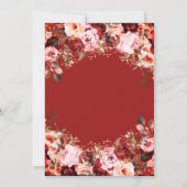 Scarlet verzaubert Blumen Gold Prinzessin Quincean Ankündigung (Rückseite)