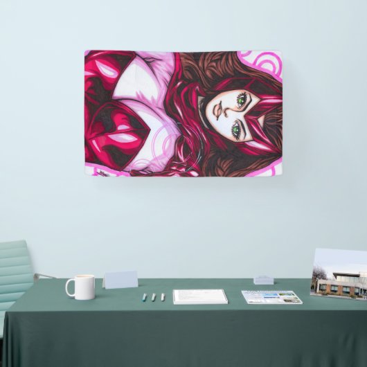 Scarlet Witch ~ Wanda Maximoff Banner (Messe)