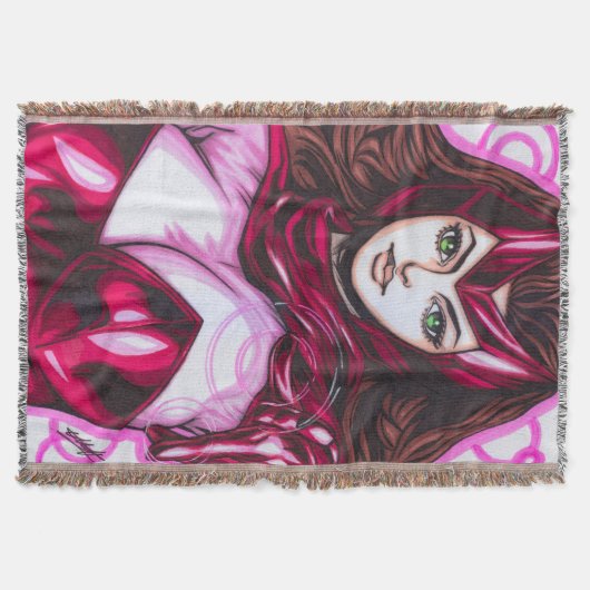 Scarlet Witch ~ Wanda Maximoff Decke (Vorderseite)