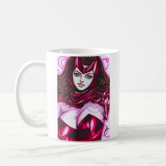 Scarlet Witch ~ Wanda Maximoff Kaffeetasse (Links)