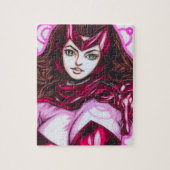 Scarlet Witch ~ Wanda Maximoff Puzzle (Vertikal)