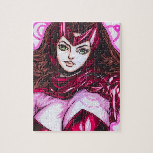 Scarlet Witch ~ Wanda Maximoff Puzzle (Vertikal)