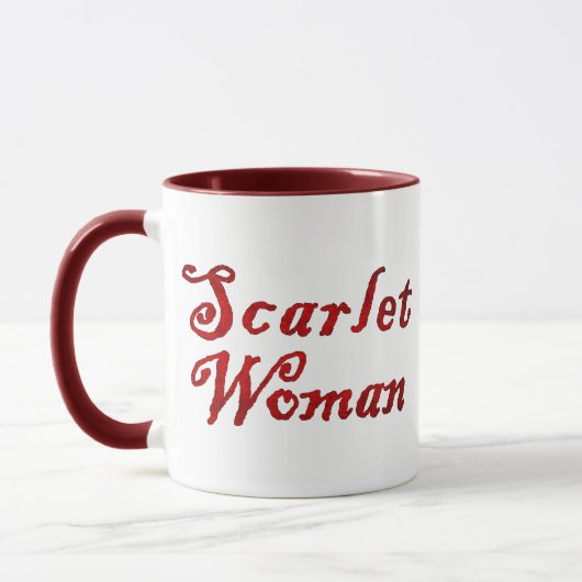 Scarlet Woman Tasse (Links)