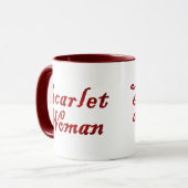 Scarlet Woman Tasse (Vorderseite Links)