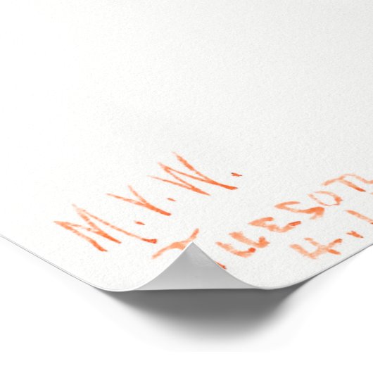 Scarlet Wüste Globemallow Apricot Mallow Poster (Ecke)