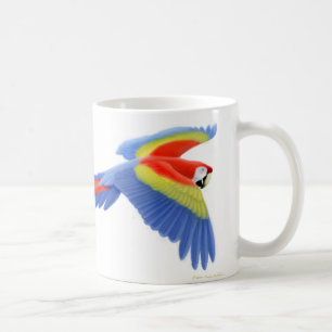 Scarletmacaw-Tasse Kaffeetasse