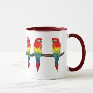 Scarletmacaw-Tasse Tasse