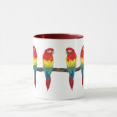 Scarletmacaw-Tasse Tasse (Zentrum)