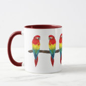 Scarletmacaw-Tasse Tasse (Links)