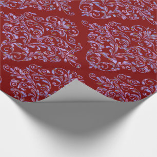 Scarletphylo Elegant Royal Damask Geschenkpapier