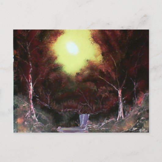 Scarlett Forest Postkarte (Vorderseite)