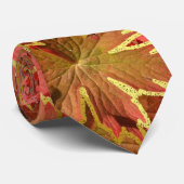 Scarlett Herbst-Blätter Krawatte (Gerollt)