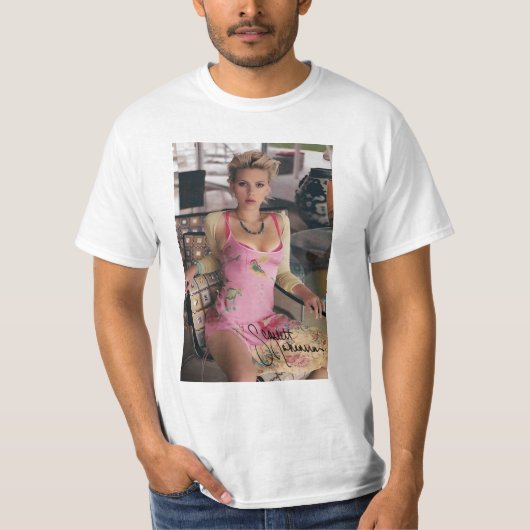 Scarlett Johansson Vintag T-Shirt (Vorderseite)