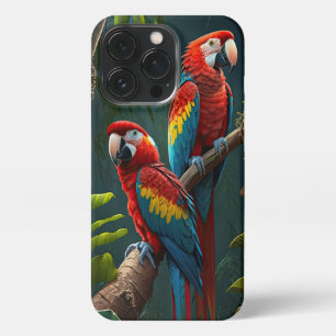 Scarlett Macaw Handy Case iPhone 13 Pro Hülle