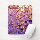 SCARLETT ~ Sweet Mauve Pattern ~ Mousepad (Mit Mouse)
